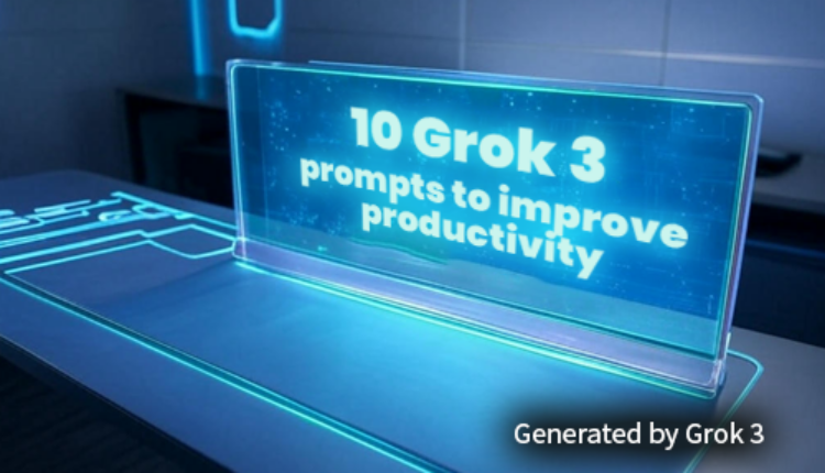 The Blue Whale AI Academy Launches Grok AI Prompts To Boost Productivity