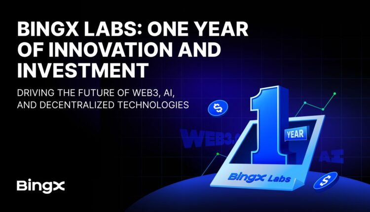 BingX Labs Marks One Year Of Web3 & AI Innovation With $16Million In Strategic Investments