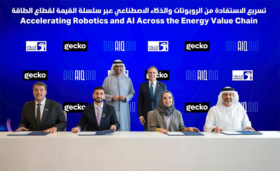 ADNOC, Gecko Robotics Sign Three Deals To Accelerate AI, Robotics, Skills Training