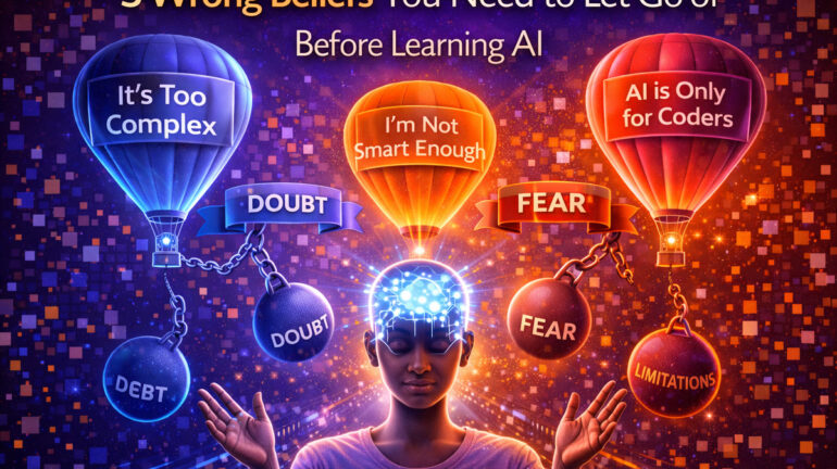 3 Wrong Beliefs You Need To Let Go Of Before Learning AI
